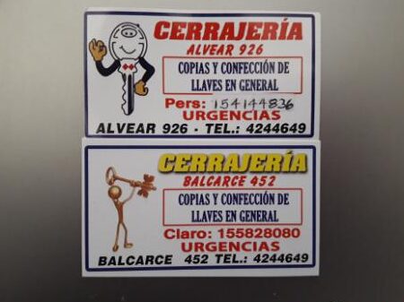 cerrajeria balcarce 452 jujuy
