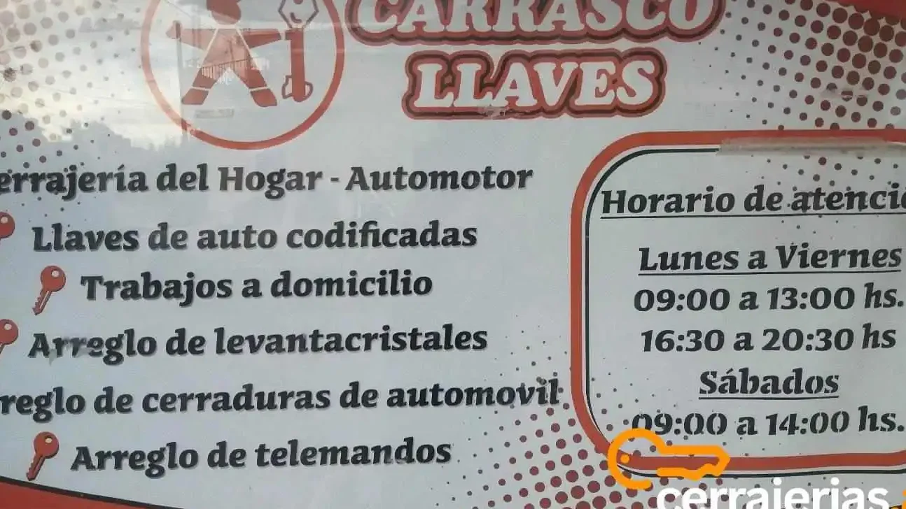 cerrajeria carrasco llaves