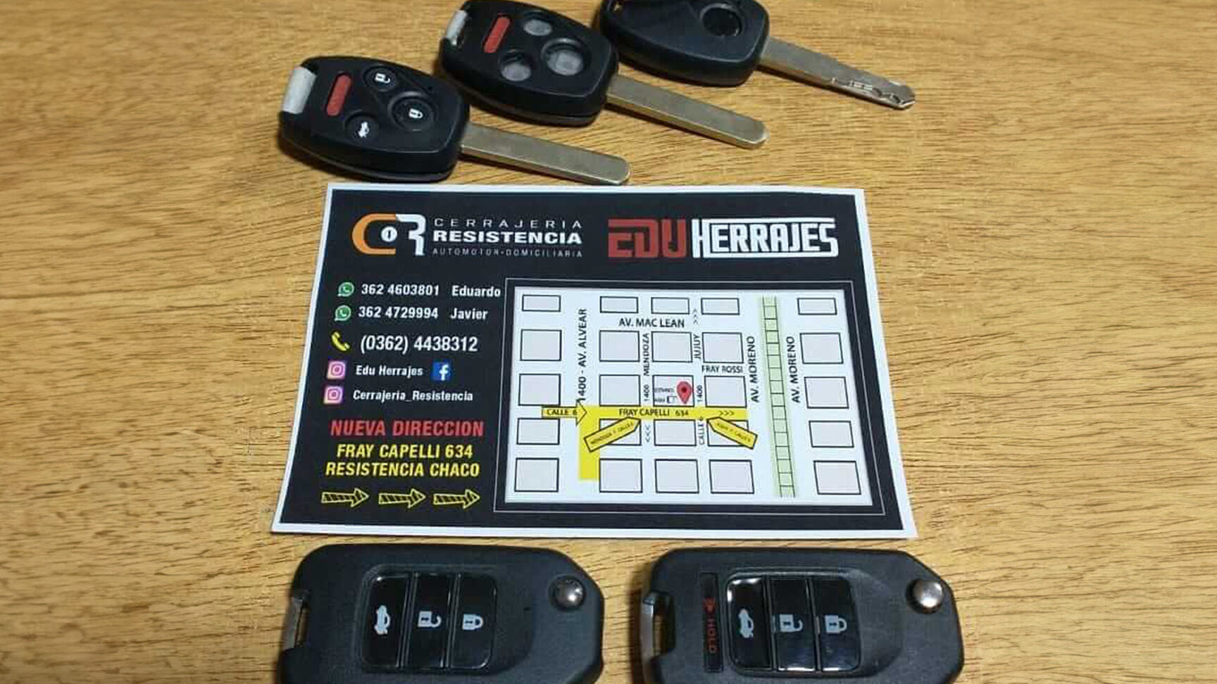 cerrajeria de autos en resistencia