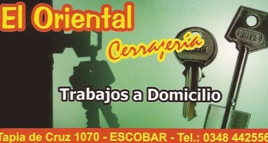cerrajeria el oriental