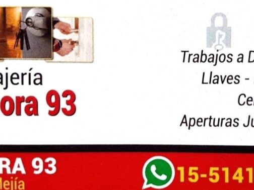 cerrajeria espora 93