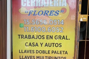 Cerrajería flores 2811 Eva Perón