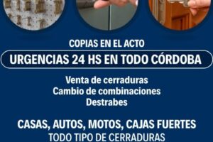 Cerrajeria Jorge Urgencias 24 hs