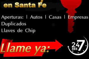 CERRAJERIA Santa Fe EMERGENCIAS 24HS