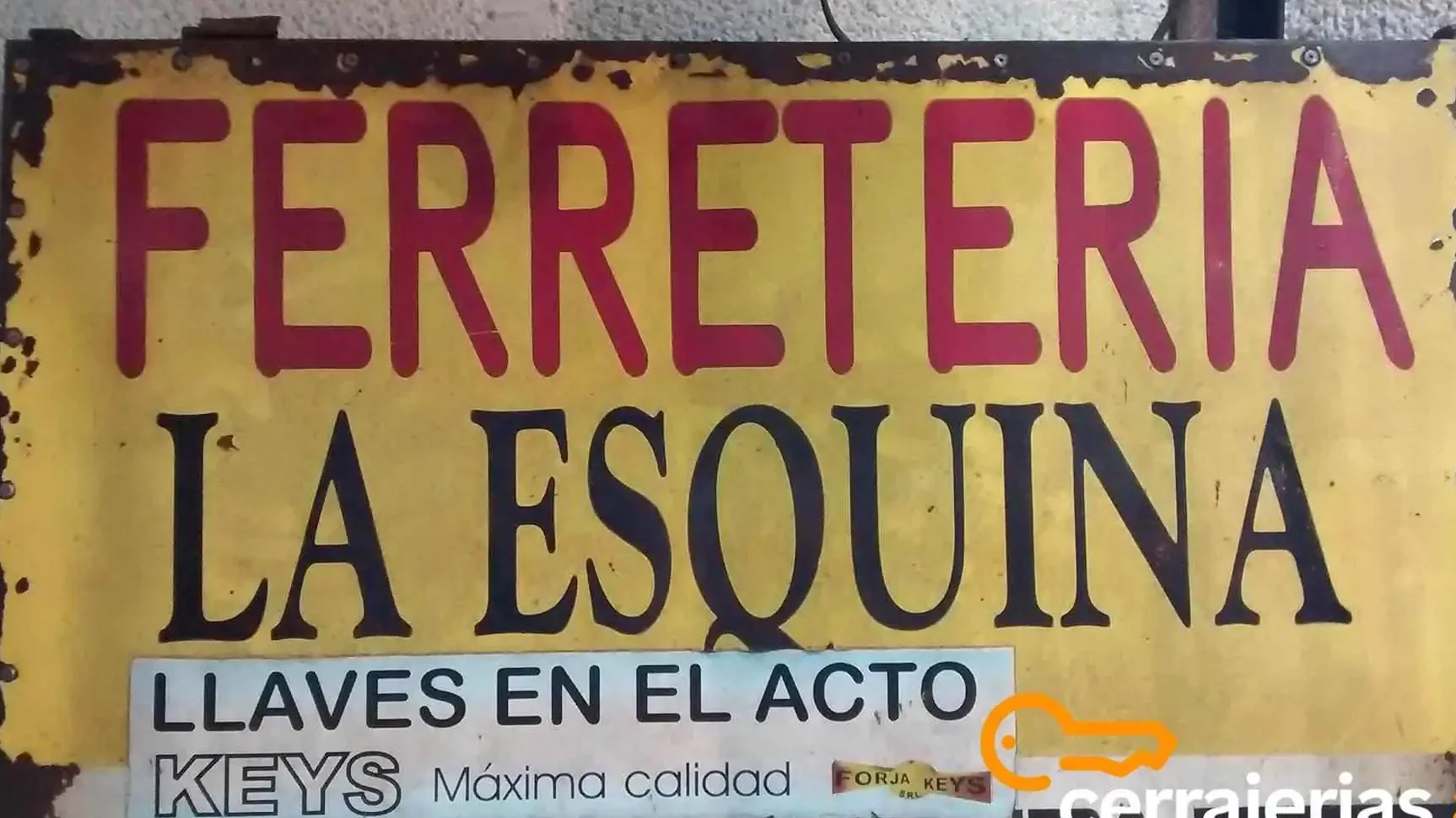 cerrajeria y ferreteria la esquina