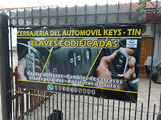 Cerrajeria del automóvil keys-tin