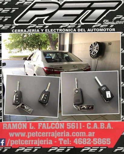 Cerrajería del Automóvil PET - Electrónica-Llaves Codificadas-