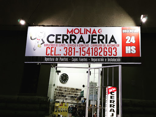 Molina Cerrajería urg 24 hs