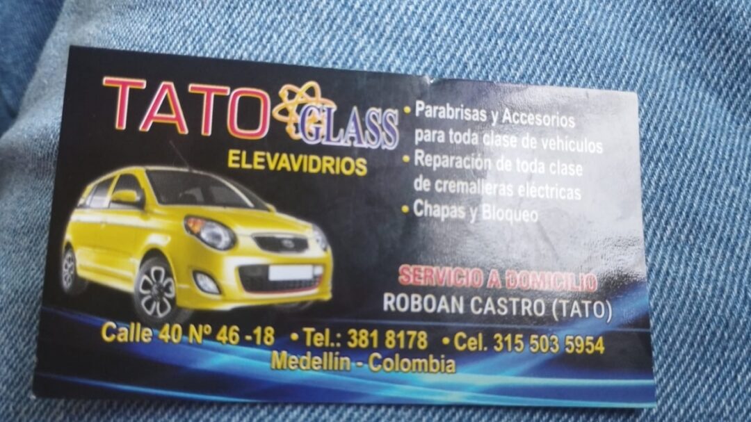 parabrisas tato