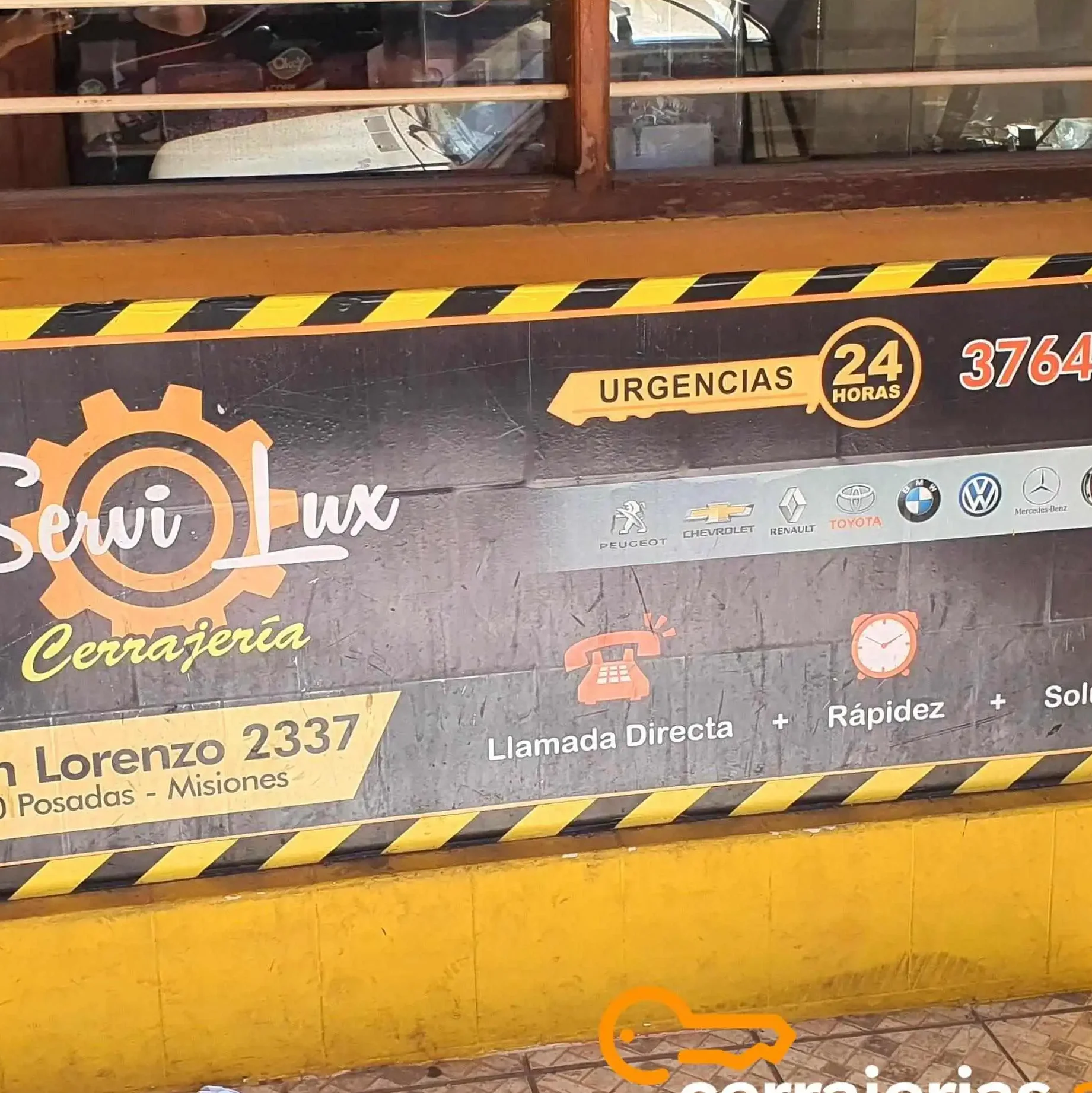 servi lux cerrajeria automotriz domociliaria